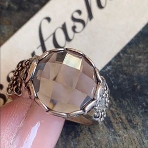Silpada Smokey Quartz Ring